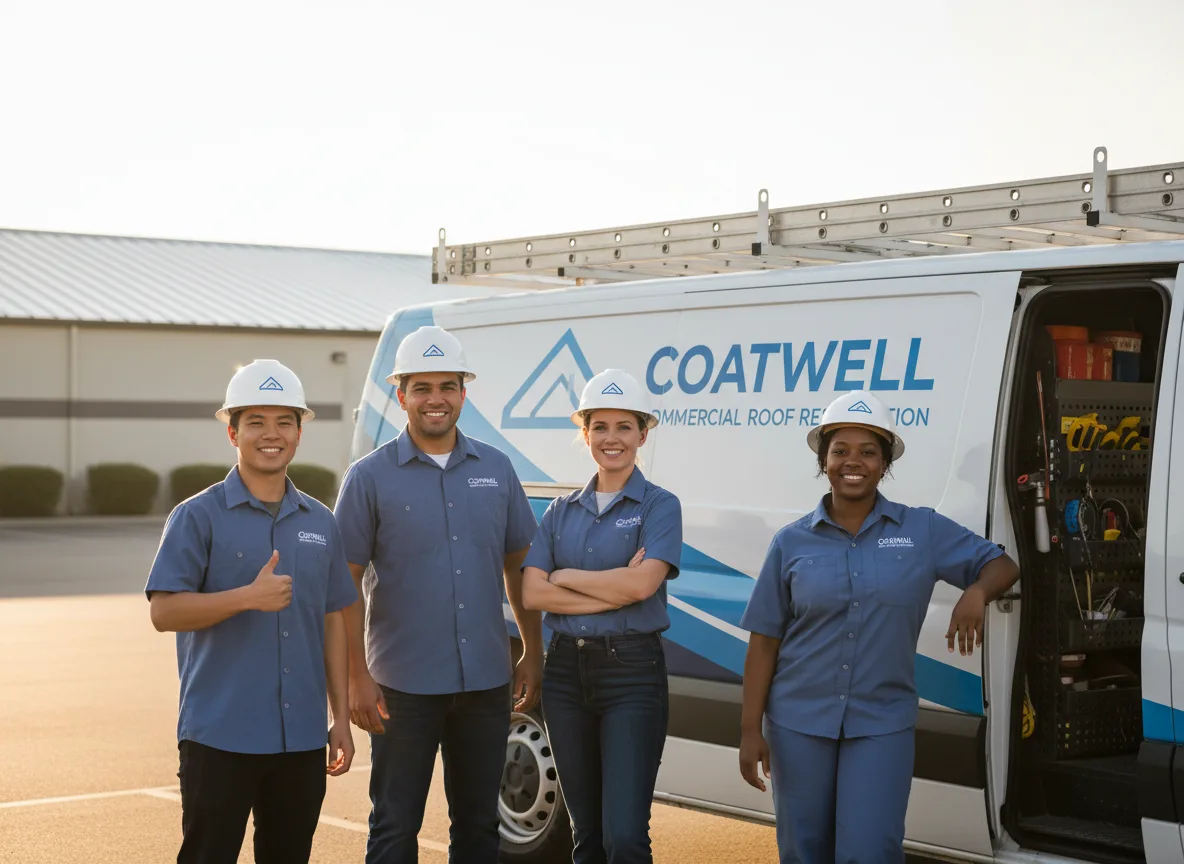 Commercial roof coating company in Cedar Point, IL